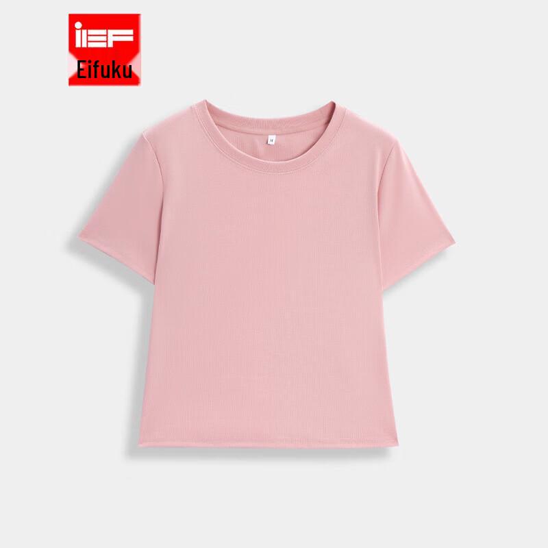 IEF Women's Casual Solid Color T-shirt