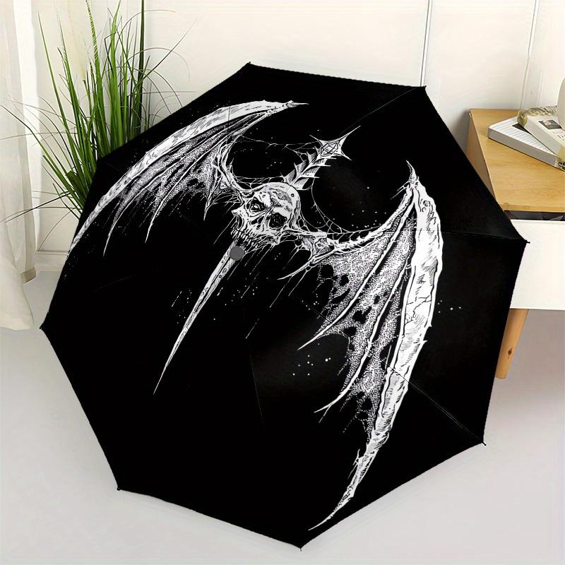 

1pc Cartoon Pattern Umbrella with Plastic Handle,Suitable for All Seasons Home Travel Outdoor Umbrella