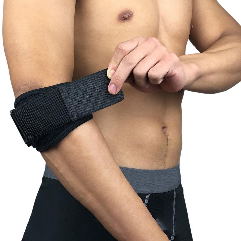 Ankunft Verstellbare Tennisarmstütze Schutzpolster Golfer-Bandage Ellenbogen Laterales Schmerzsyndrom Epikondylitis Orthese 1 Stück