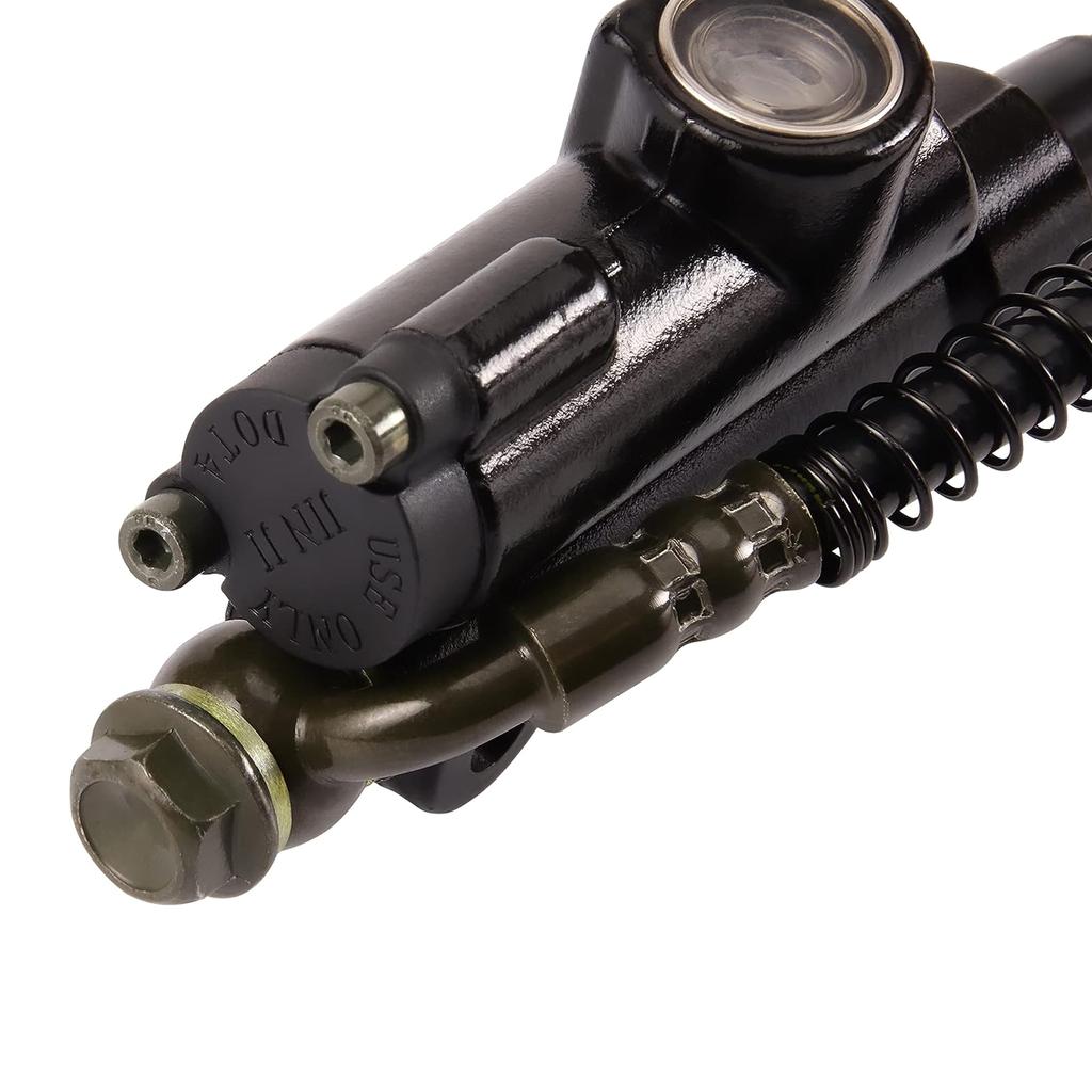 Rear Brake Master Cylinder Caliper Assembly for 110cc Chinese ATV Quad Scooter Brake Caliper Assembly Modified Accessory