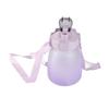 Kawaii Water Bottle 1300ML Large Capacity Water Bottle Portable Sports Bottle Straw Water Jug with