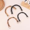 2Pcs 10.5/12Cm Plastic Bag Handle Handbags Replace Faux Bamboo Handles Woven-Bag Purse Frame Kiss Clasp Diy Bags Accessories