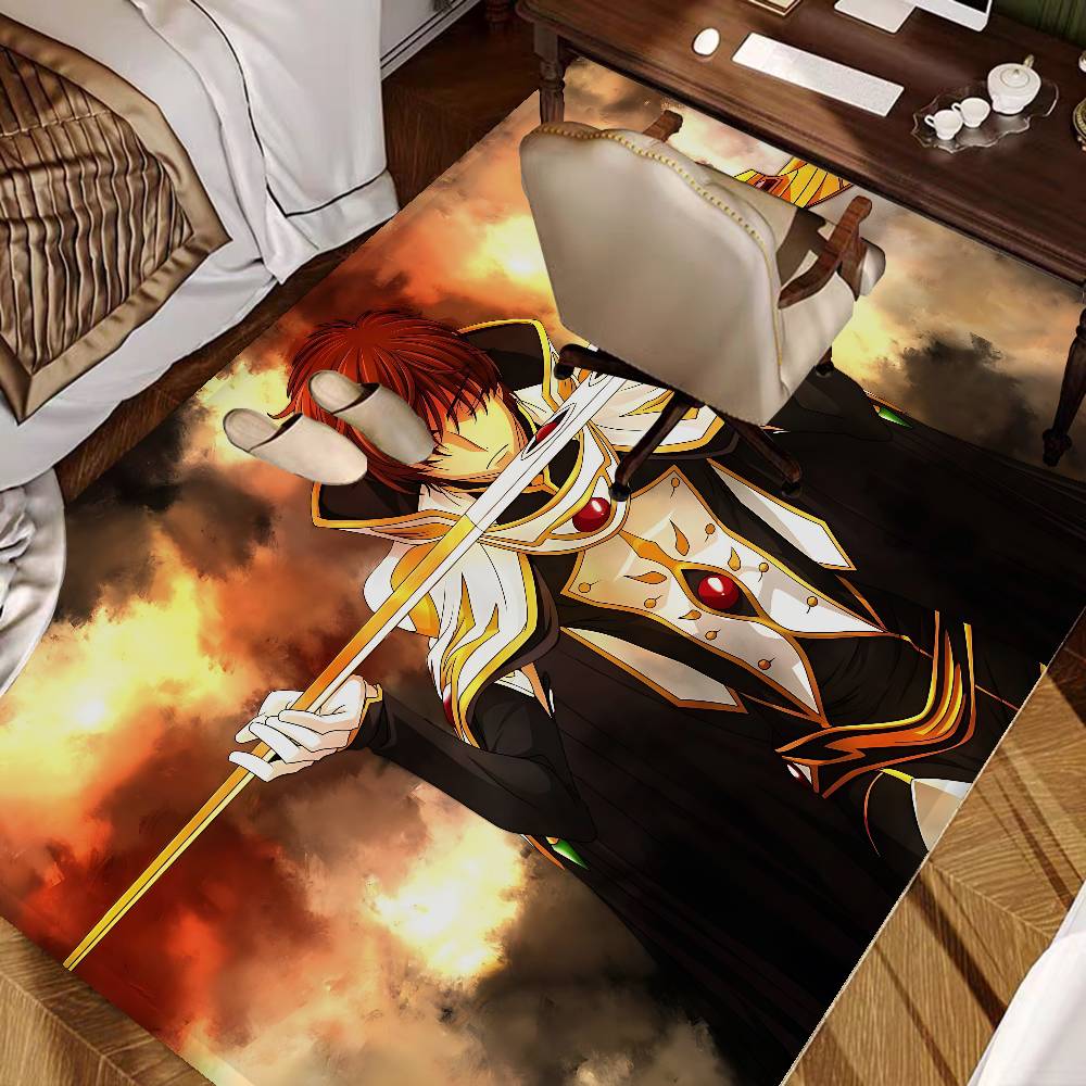 Anime Code Geass Kitchen Mat Kids Room Bedroom Decoration Balcony Anti-Slip Doormat Living Room Alfombra