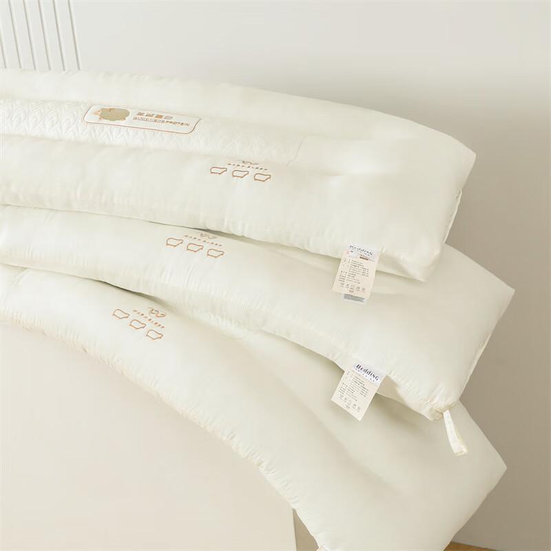Ultra-Soft Cashmere Protein Cervical Support Double Pillow