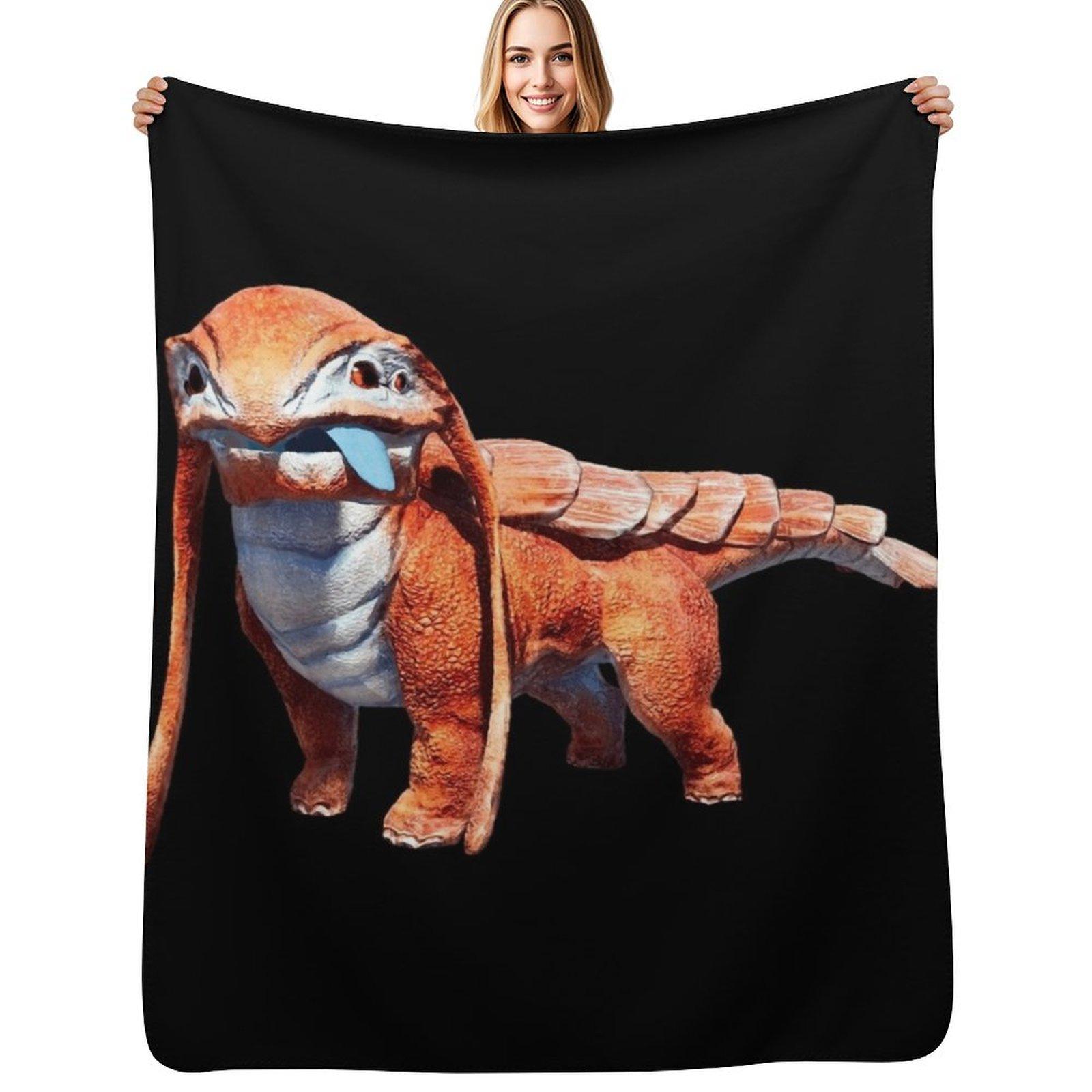 Lizard Doggo Throw Blanket Decorative Soft Throw Blanket for Couch Sofa 102x76cm(40x30in)