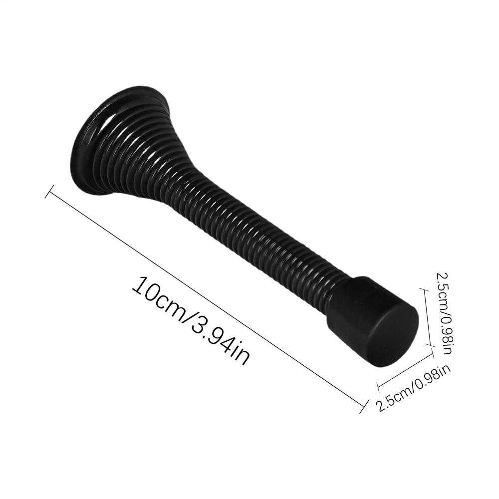 Metal Spring Door Crash Pad Door Handle Guard Stopper Anti-Collision Wall Protector Door Stopper Lock Protective