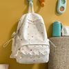 Schoolbag1011 Korean design sense lace student schoolbag cute polka dot versatile backpack new student lightweight backpack