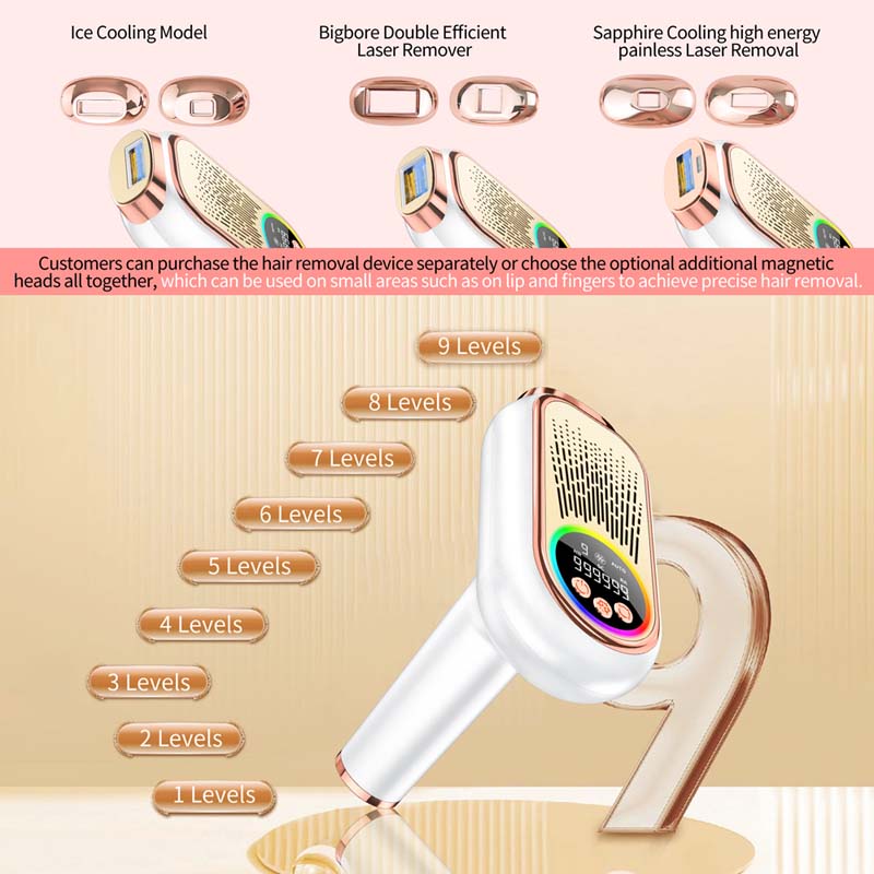New Technology Products Electric for Face and Body Machine Epilator Portable Permanent Handheld Home Use Ipl Laser Hair Removal