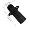 Yonuaret 7-Way Trailer Plug | Detachable 7-Way Round Trailer Connector | Waterproof Seal Wiring