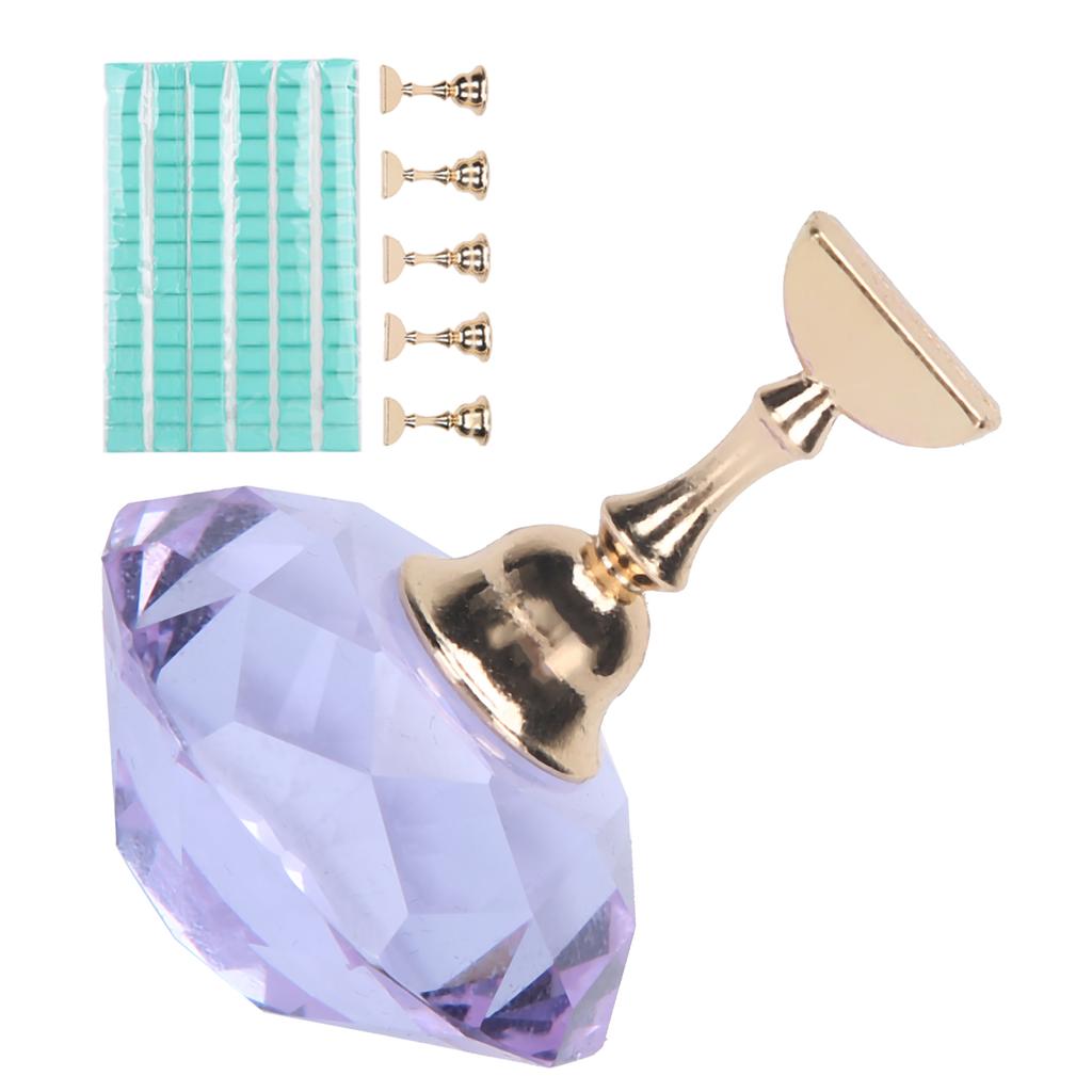 Nail Art Display Stand Set Magnetic   Holder Practice Showing Shelf Manicure Tool