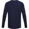 Under Armour Solid Color Round Neck Sports Long Sleeve Sweatshirt Men sweatshirt Navy-Blue 1373179-410