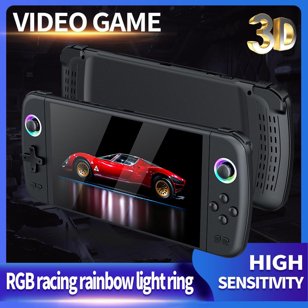 M27 7-Inch Handheld Retro Game Console - Portable Arcade, HD Display, TV Connectable