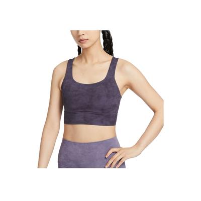 Zenvy Solid Medium Support Outdoor Comfortable Sports Bra Women Underwear Dark-Purple FN2915-573