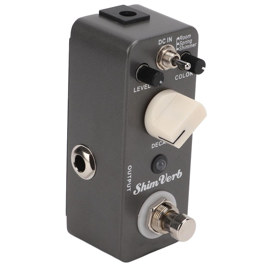 Electric Guitar Effect Pedal ShimVerb Reverb 3 Modes MRV1 Single True Bypass Accessory