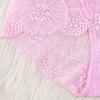 4PCS Mesh Transparent Lace Flower Panties Underpants Women Underwear Seamless Lace Briefs  Female