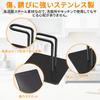 Kanoki Kitchen Paper Holder, Magnetic, Kitchen Paper Holder, Paper Towel Holder, Refrigerator, Stainless Steel, Kitchen Storage, One-Hand Cut, Adjusta