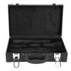 Clarinet Case Faux Leather Waterproof Hard Shell Musical Instrument Accessories IN‑125