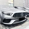 For 2019-2023 Mercedes Benz A Class W177 A45 A45S AMG Car Front Bumper Lip Lower Blade Auto Spoiler Splitter Body Kits Tuning