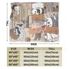 Warm Soft Blanket Camping We Bare Bears Somos Osos Bedding Throws  Flannel Bedspread For Couch Bed Pattern Sofa Bed Cover