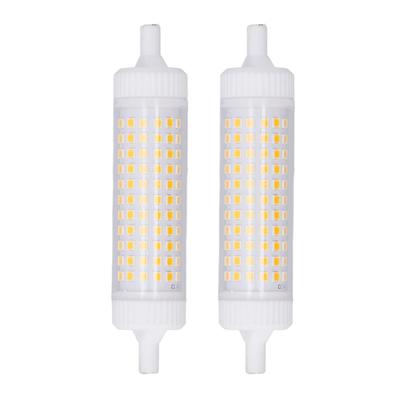 R7s Bulb Dimmable 118mm Double Ended Eye Protection 154 LEDs 15W Bulb for Stage Floor Lamp 110V 2pcs