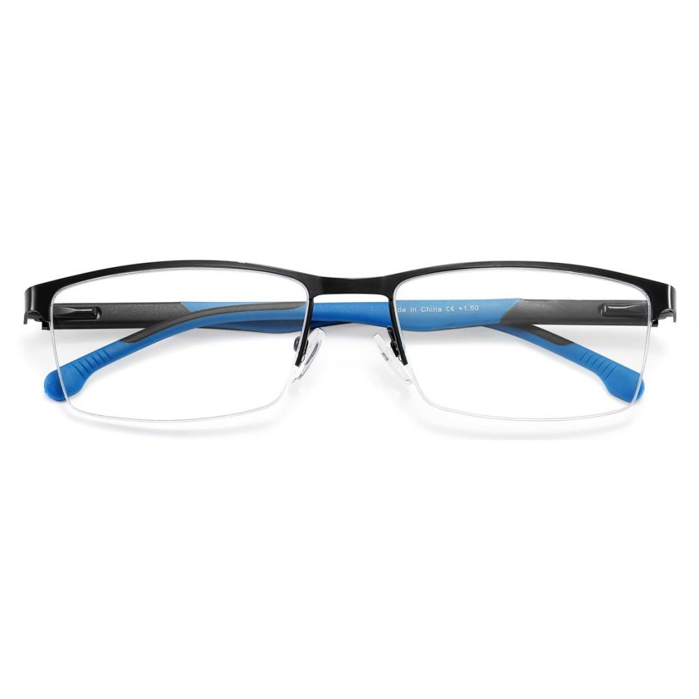 NEW Men Blue light blocking Reading Glasses for Women Metal Frame Readers Magnifier Presbyopia Lens Eyewear +0.75~3.0