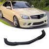 3Pcs Front Bumper Lip Spoiler Splitter Sporty Look Front Lip Spoiler Splitter Protector for C-Class W204 Pre-Facelift C63   2007 to 2010