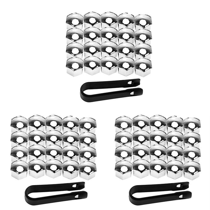 20/40/60/80pcs Car Wheel Nut Caps Protection Covers Caps Anti-Rust Auto Hub Screw Cover Car Tyre Nut Bolt Exterior Decoration