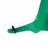 Hair Coloring Highlighting Hat Silicone Reusable DIY Hair Dyeing Hat Tool for Beauty Salon Green