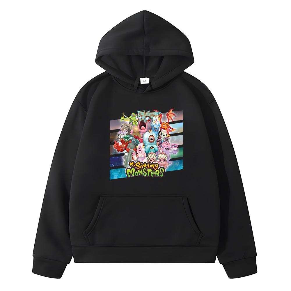

2023 Мои поющие монстры Толстовки с принтом Детские толстовки Толстовки Повседневные аниме толстовки y2k sudadera дети девочки одежда для мальчиков Мультяшные топы Детская одежда