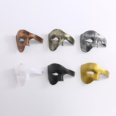 Kreativní plastové maškarní cosplay masky Lehké odolné karnevalové kostýmové rekvizity Zesílené halloweenské párty anonymní obličej