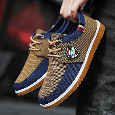 2024 New Men's Casual Shoes Vulcanized Work Loafers Mesh Lightweight Summer Men's Sports Shoes Shoes for Men
