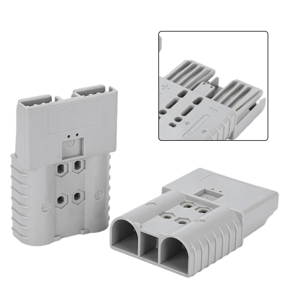 Solar Applications Gray 320A Power Connector Forklift Terminal Rated Voltage 1000VDC Flame-retardant PC UL94V-0