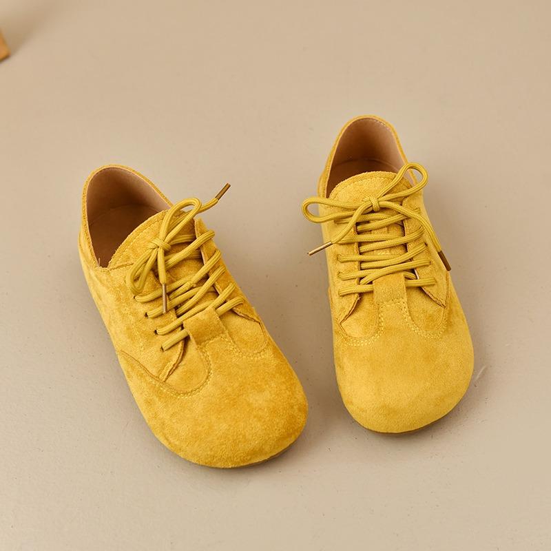 Fashion Lace Up Women's Flats Shoes Fashion Casual Sneakers 2025 Autumn New Running Shoes for Woman Suede Designer Zapatillas De Mujer