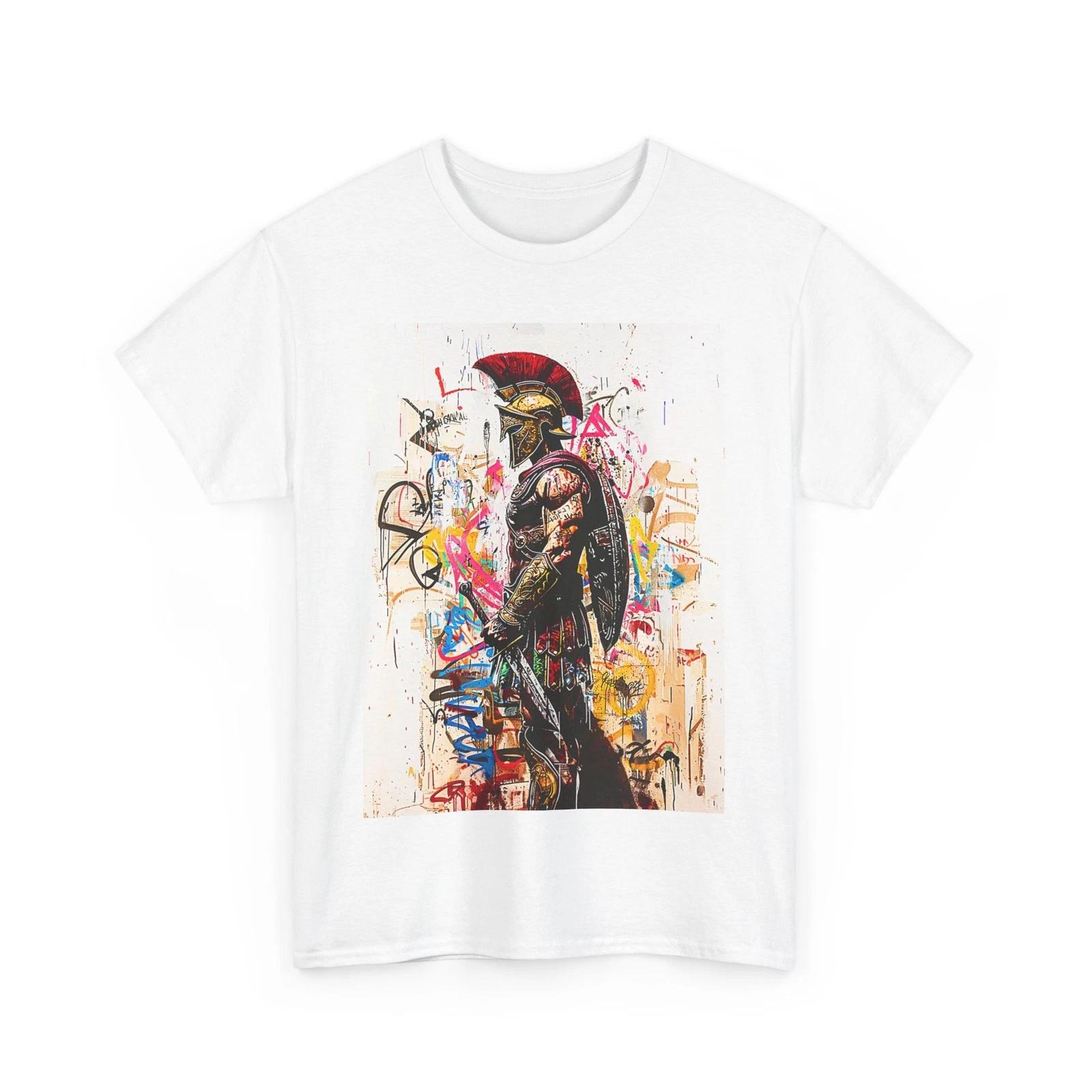 

GLADIATOR GRAFFITI STREET ART Tshirt TEE GIFT MEN WOMEN FIGHTER WORRIER SHIRT XL