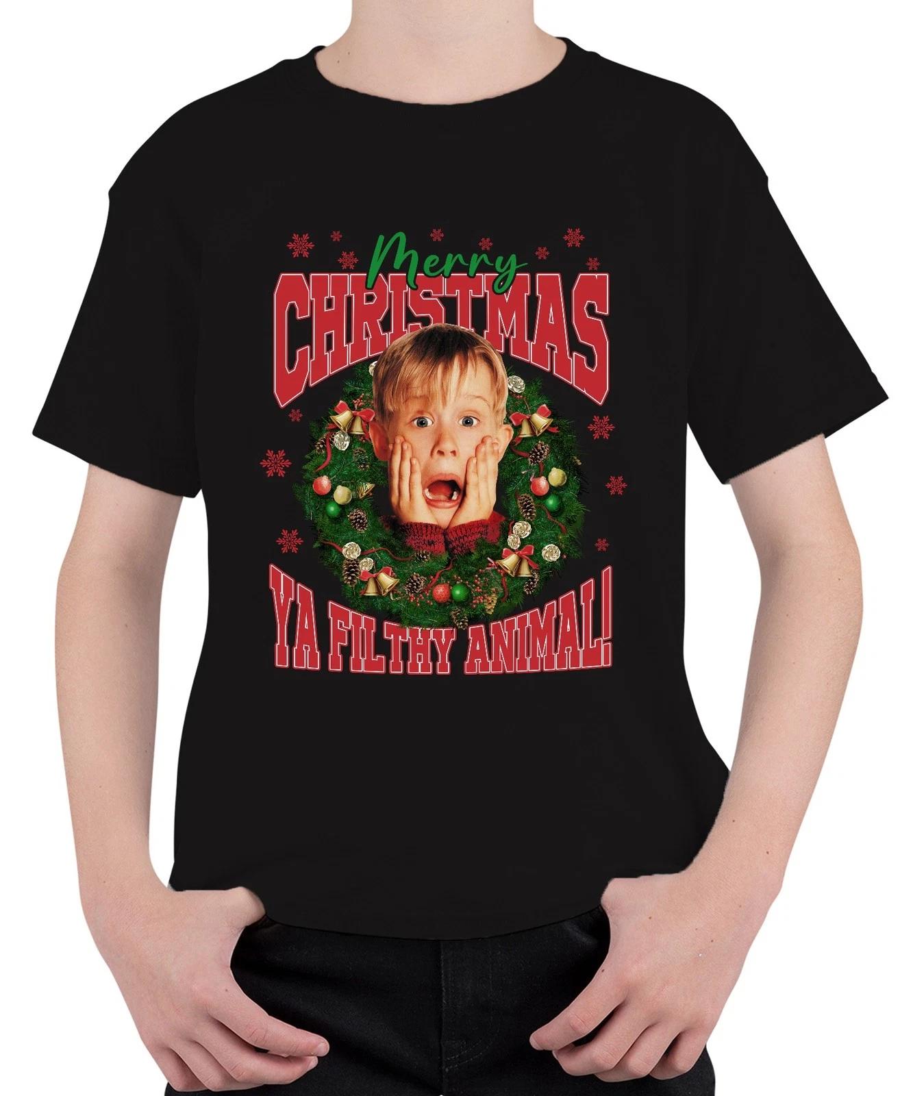 Merry Christmas Ya Filthy Animal Kevin McCallister - Home Alone Weihnachten Xmas M
