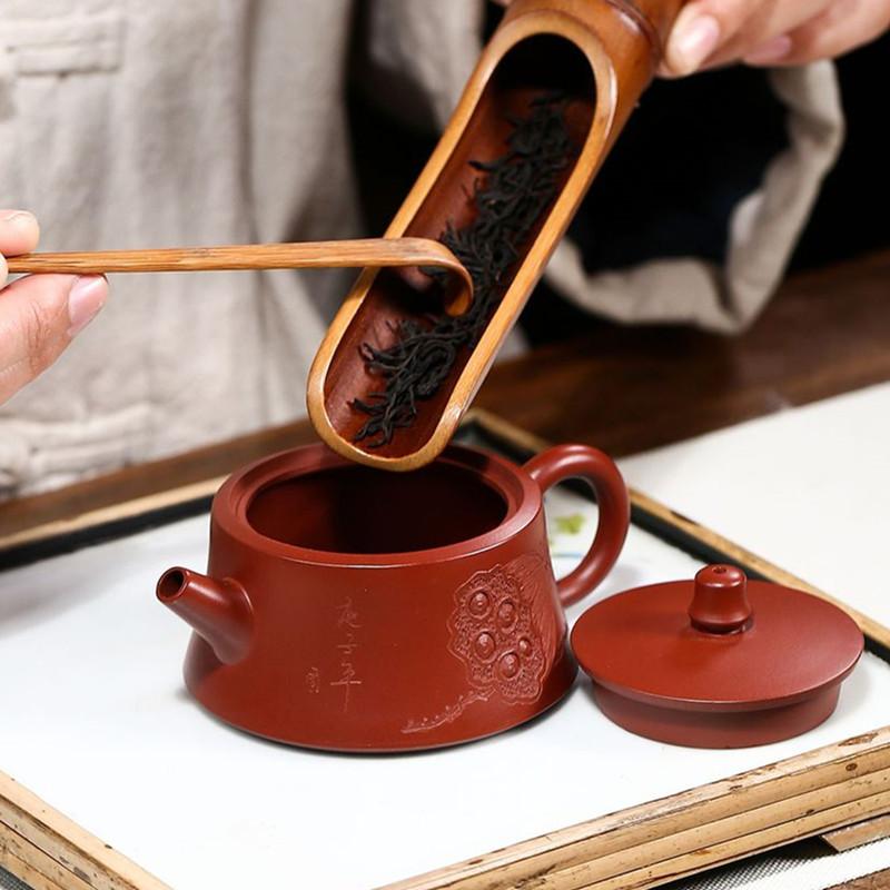 120ml Chinese Yixing Purple Clay Teapots Authentic Raw Ore Dahongpao Mud Tea Pot Beauty Kettle Famous Handmade Zisha Tea Set