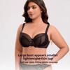 Große Brüste Großer BH Bügel Dünnes Körbchen Bequeme Übergröße Unterwäsche