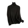 Women's 100% Pure Wool Seamless Sweater - Loose & Slim Fit, Round Neck, Perfect for Autumn & Winter