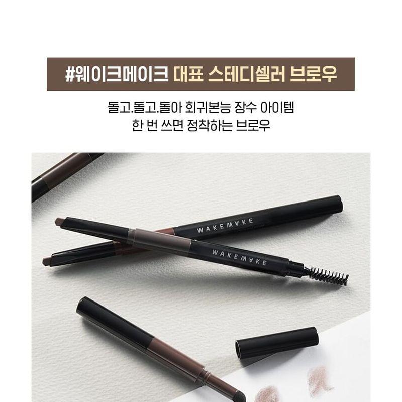 WAKEMAKE - Powder Jet Dual Brow - 6 Colors