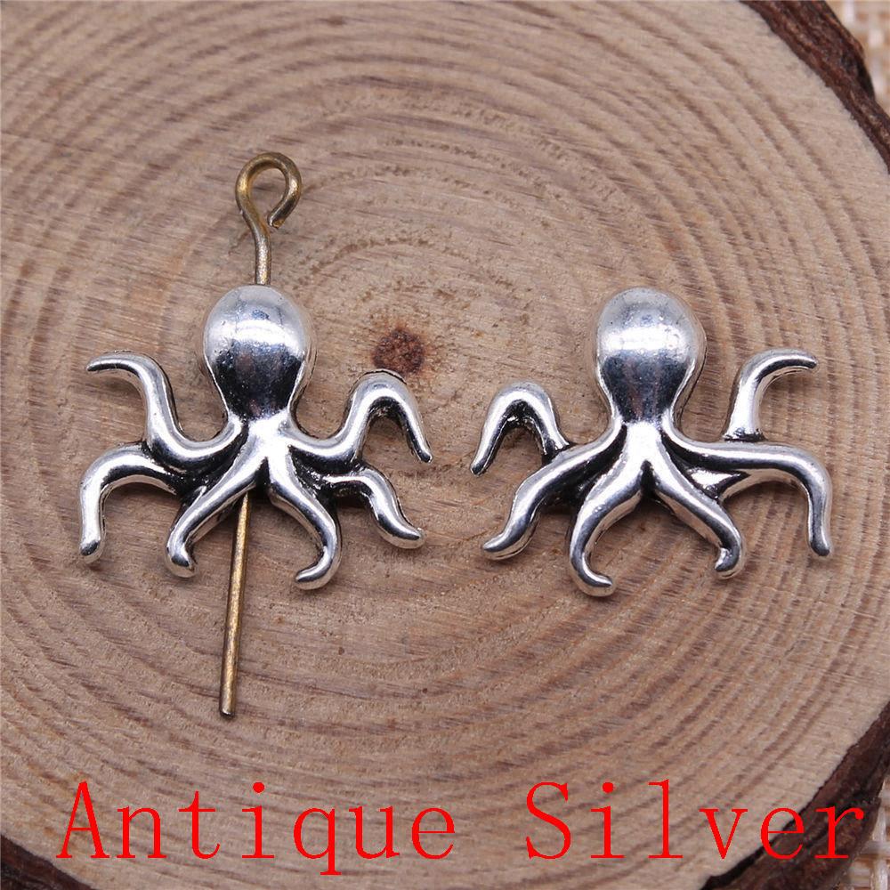 Ocean Animal Tiny Hole Beads For Bracelet Necklace Jewelry Making Craft Findings