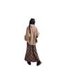 Women's Retro Plaid Woolen Skirt - High Waist, Plus Size, Slimming A-Line, Mid-Length for Autumn/Winter