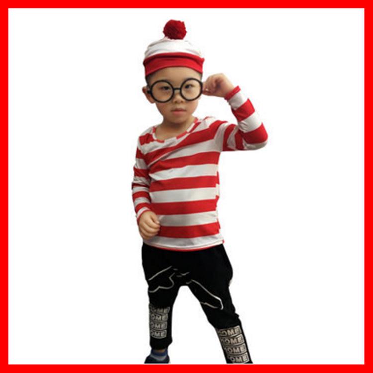 

Clever Wally British Anime Cosplay Costume for Men & Women - Halloween Attire Extra Large