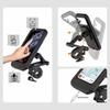 Waterproof Shockproof Phone Holder for Motorcycle & Bicycle Handlebars with Rainproof Telescopic Bracket