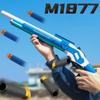 M1887 Soft Bullet Shell Ejecting Toy Gun Can Be Fired Manual Launcher Model Christmas Birthday Gift for Children Adults