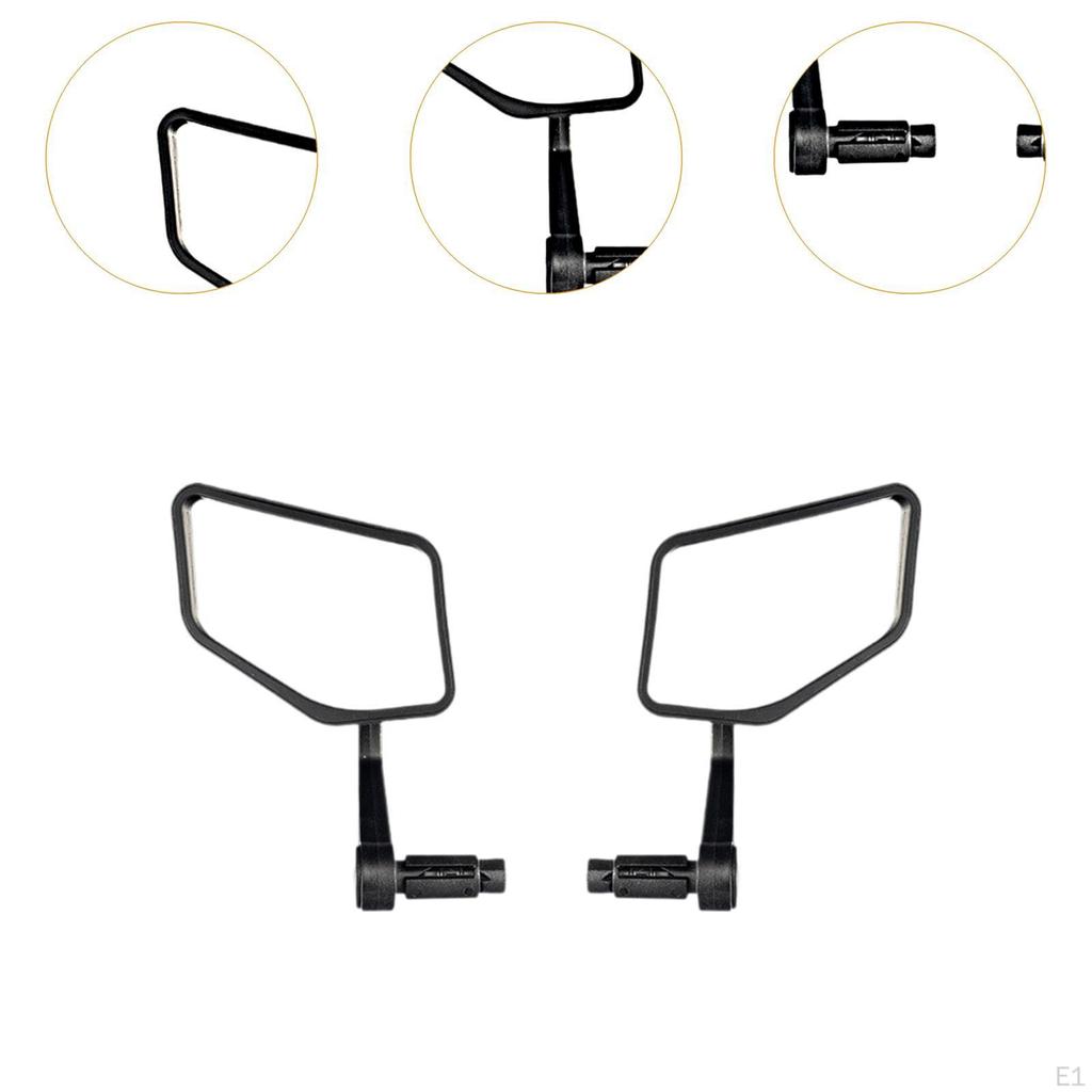 2ks zrcátko na řídítka kola 17-24mm univerzální zadní pohled pro cyklistiku