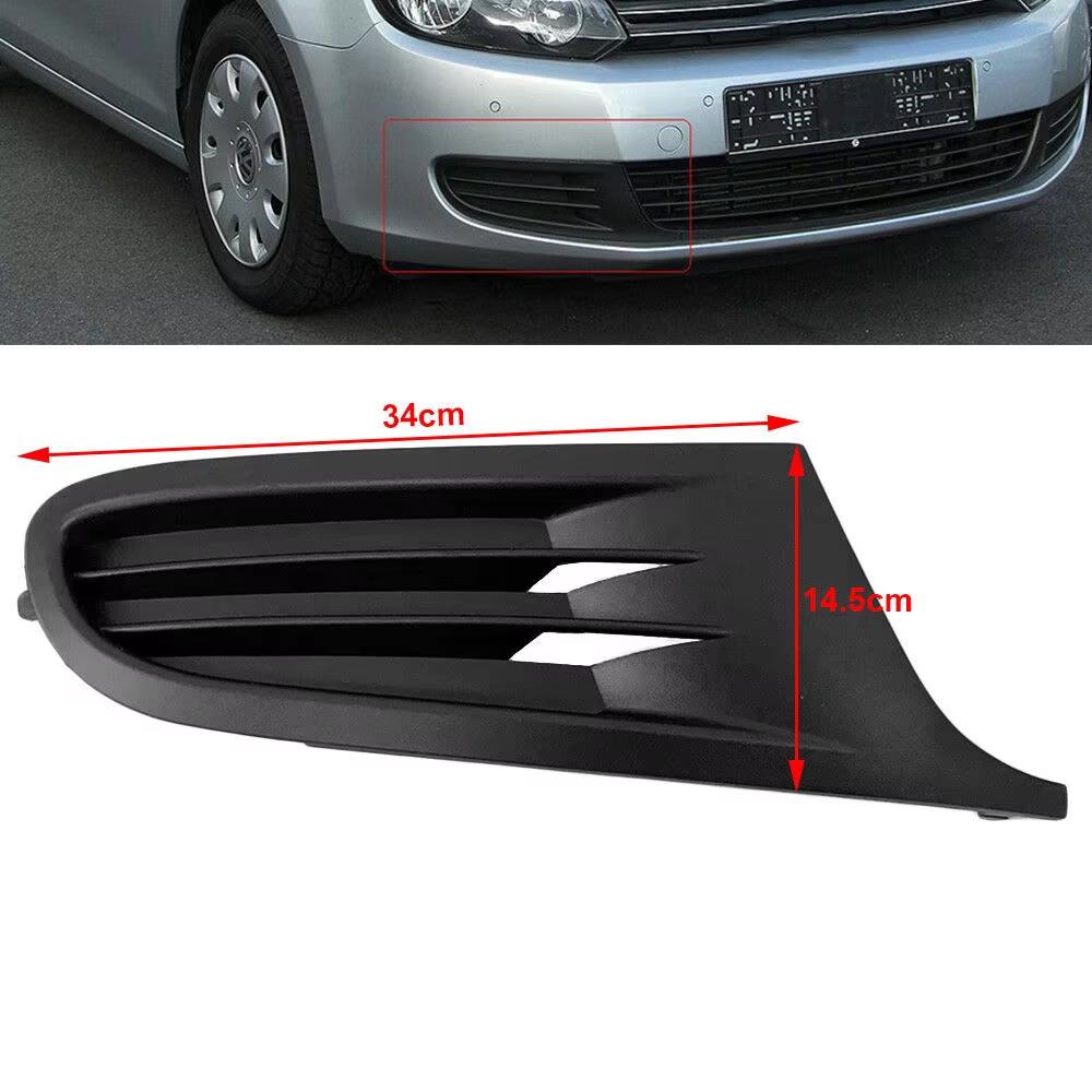 Car Bumper Lower Grill Vent Front Right Side No Fog Lamp Car Styling Grill Cover Accessories For GOLF GOLF MK6 ESTATE
