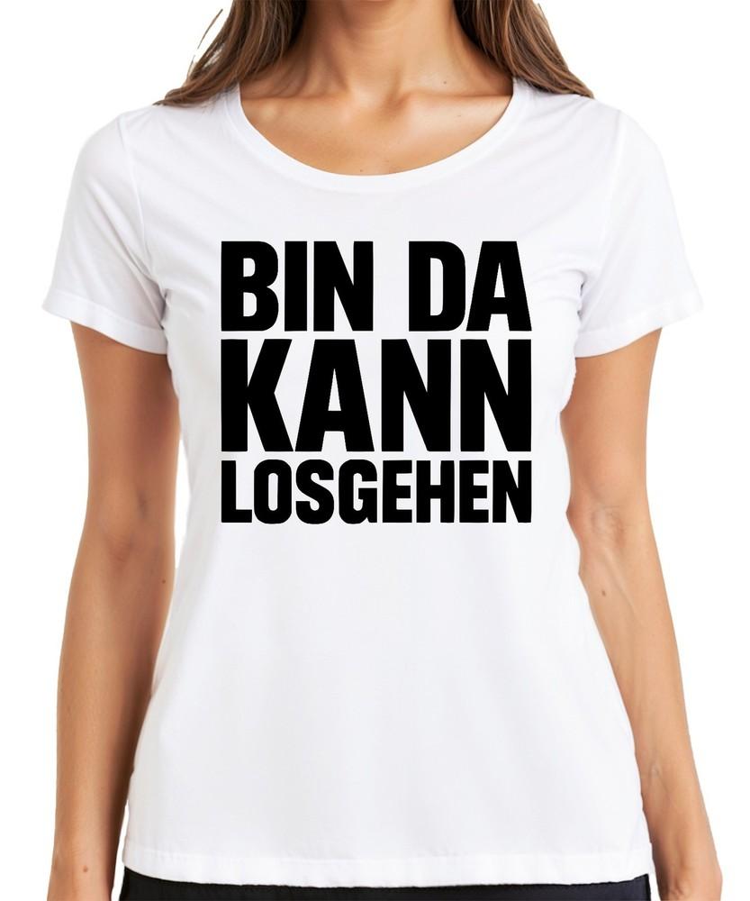 Bin Da Kann Kann Go Oktoberfest Carnival Party Beer Tent Saying Unisexs TShirt