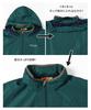 Cliff Mayer Shaka Jacket with Stowable and Size Charcoal Hood, Outerwear, Kids' Juniors' Unisex, 150,