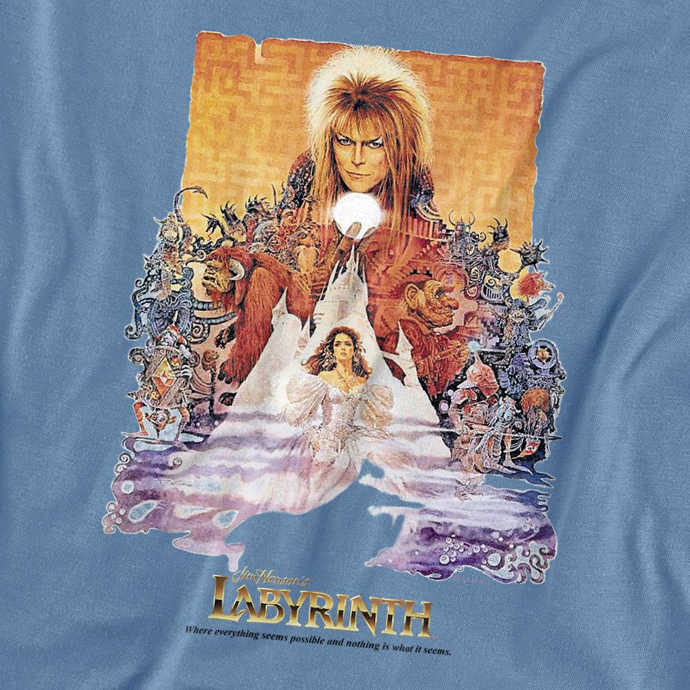 Labyrinth Unisex Adult Movie Poster T-Shirt