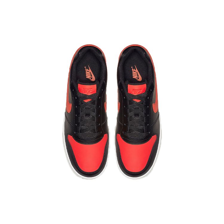 Nike Ebernon Low Black Habanero Red Men Sneakers Habanero-Red-White AQ1775-004